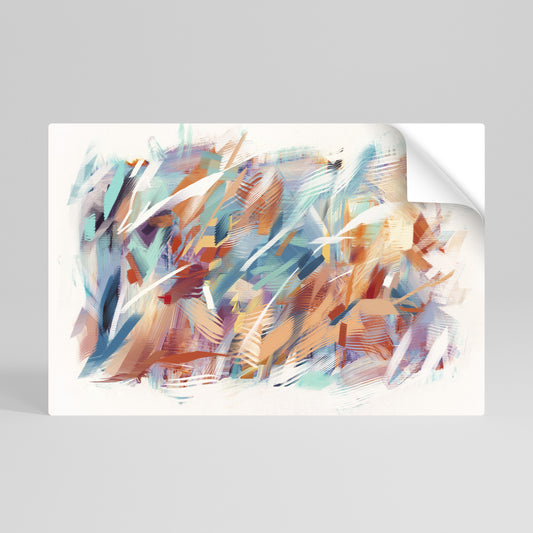 DREAMLIKE PALETTE Vodorovný samolepicí plakát