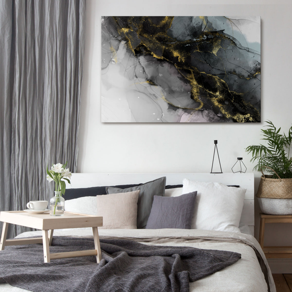 TRANQUIL WHISPERS Horizontal Canvas Print