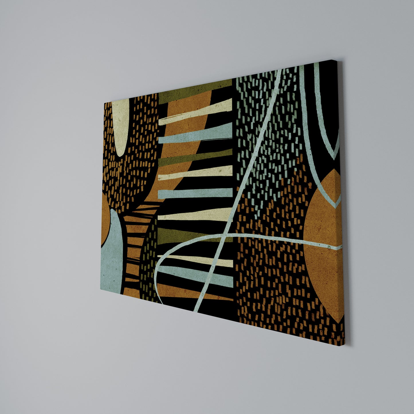CLEAR CREATION Horizontal Canvas Print