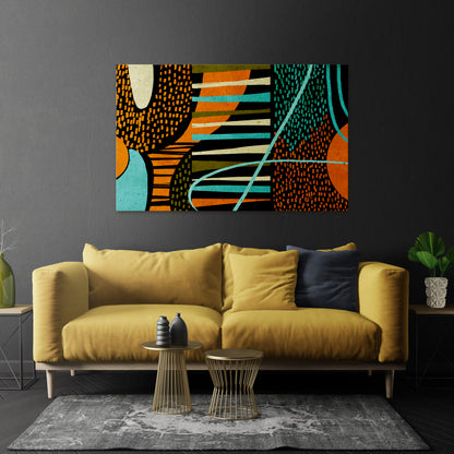 CLEAR CREATION Horizontal Canvas Print