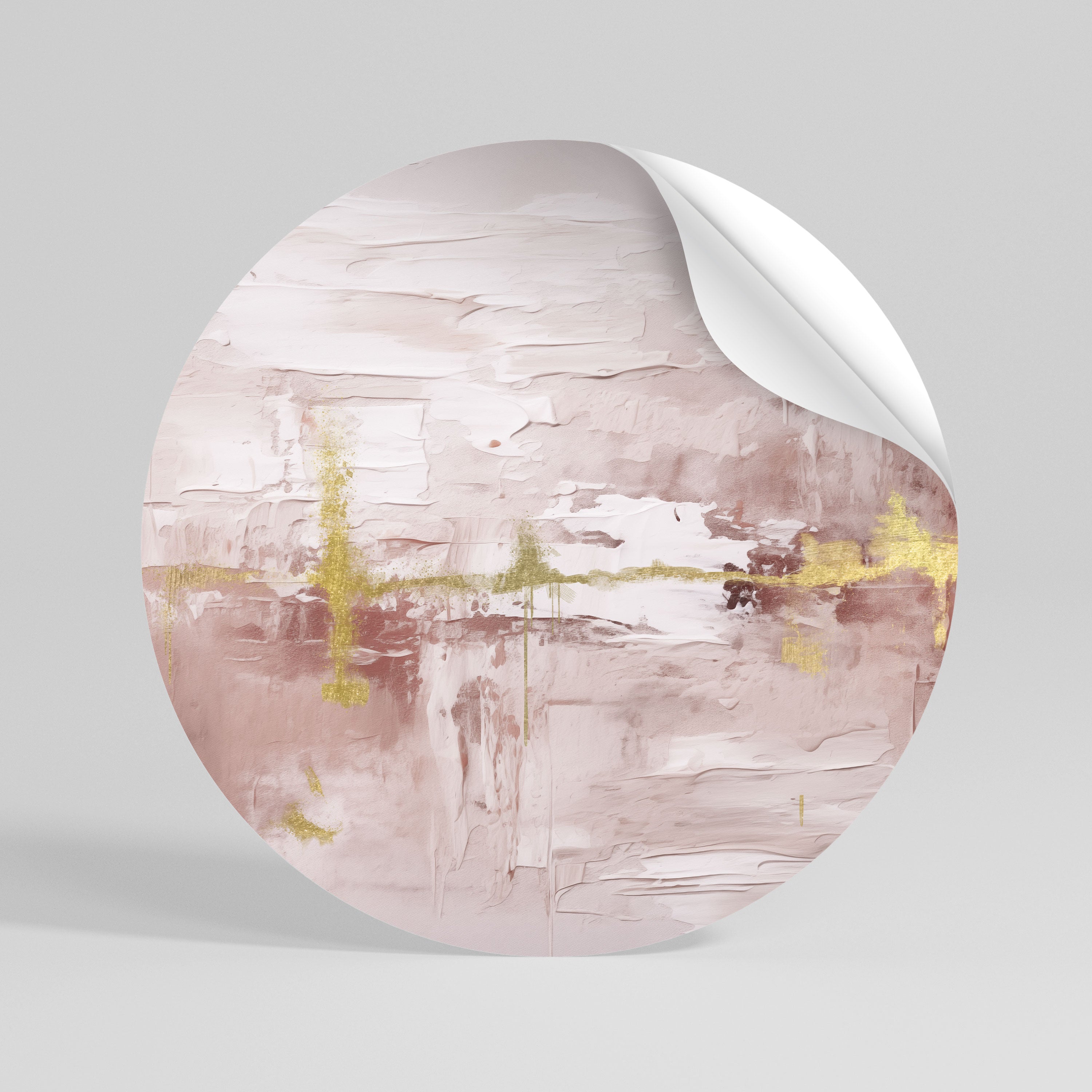 PROSECCO IMPRESSION Kulatá samolepka