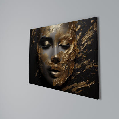 SHIMMERING ELEGANCE Horizontal Canvas Print