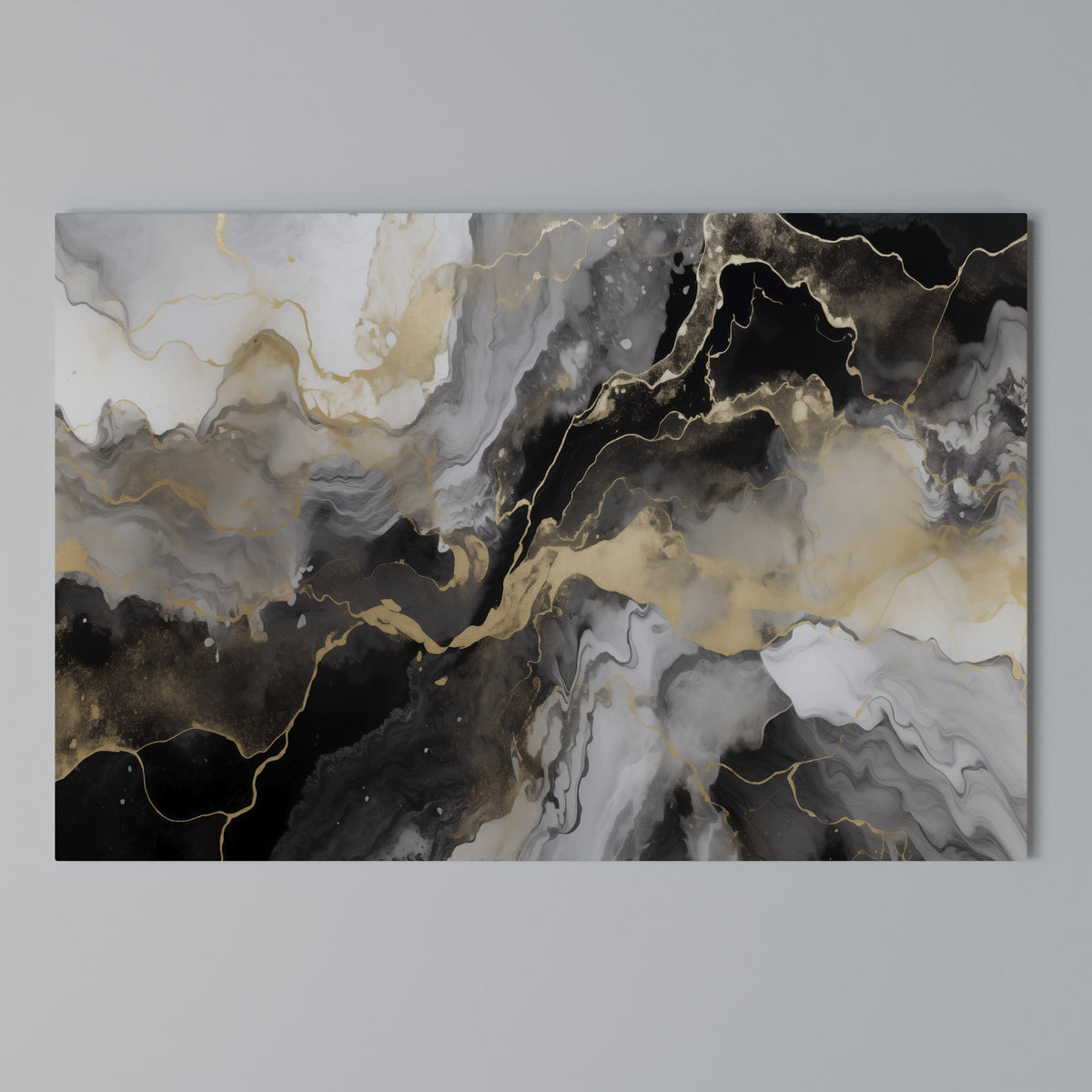 MYSTIC VEINS Horizontal Canvas Print