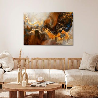 FLUID SYMPHONY Horizontal Canvas Print