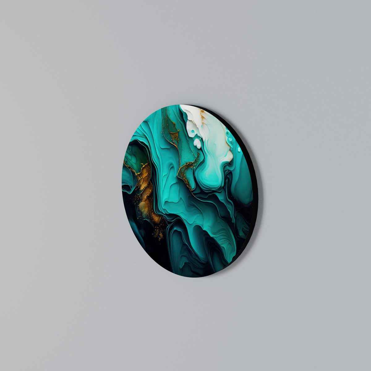 SUBLIME WHIRLS Kulatá nástěnná dekorace