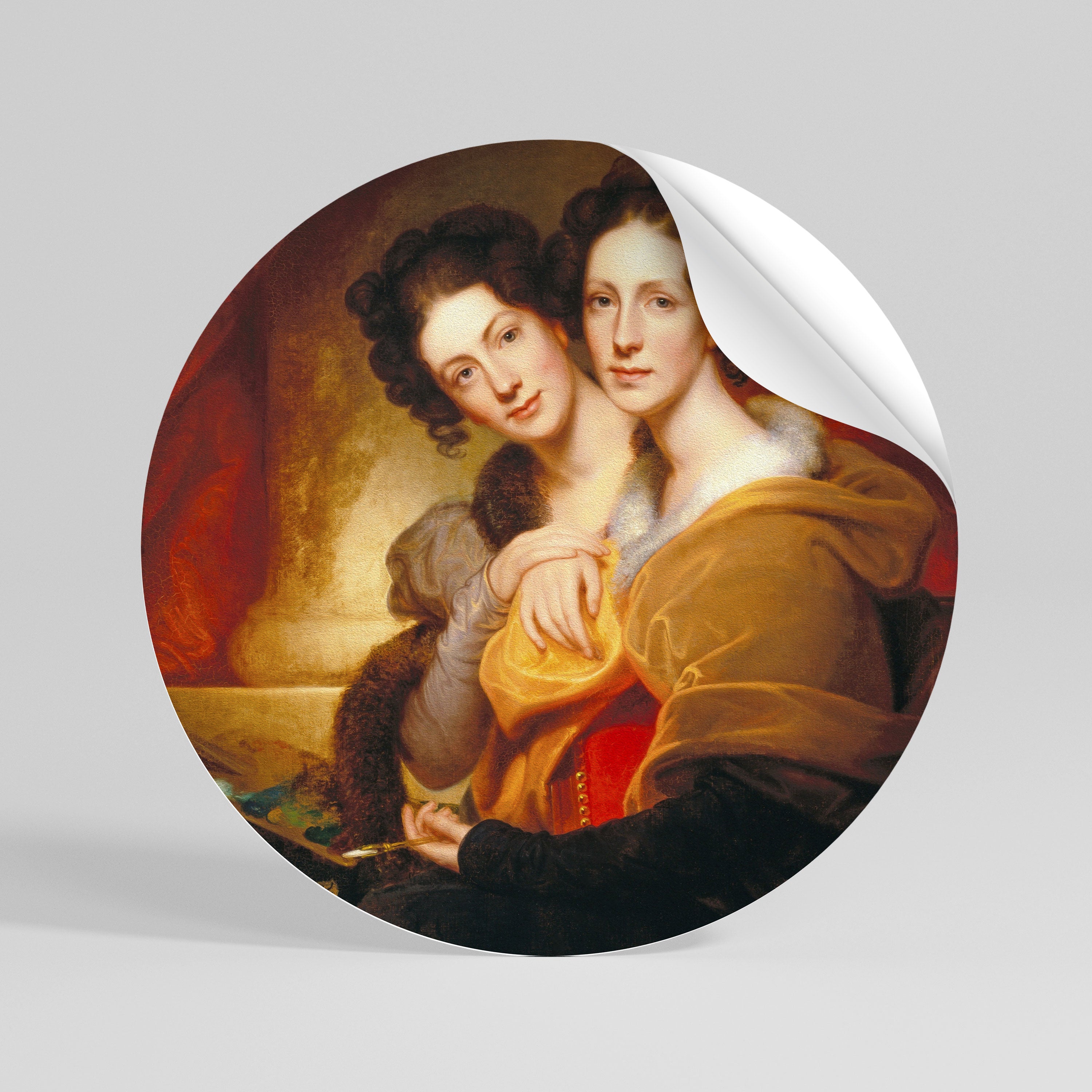 SYMMETRY OF SOULS Kulatá samolepka