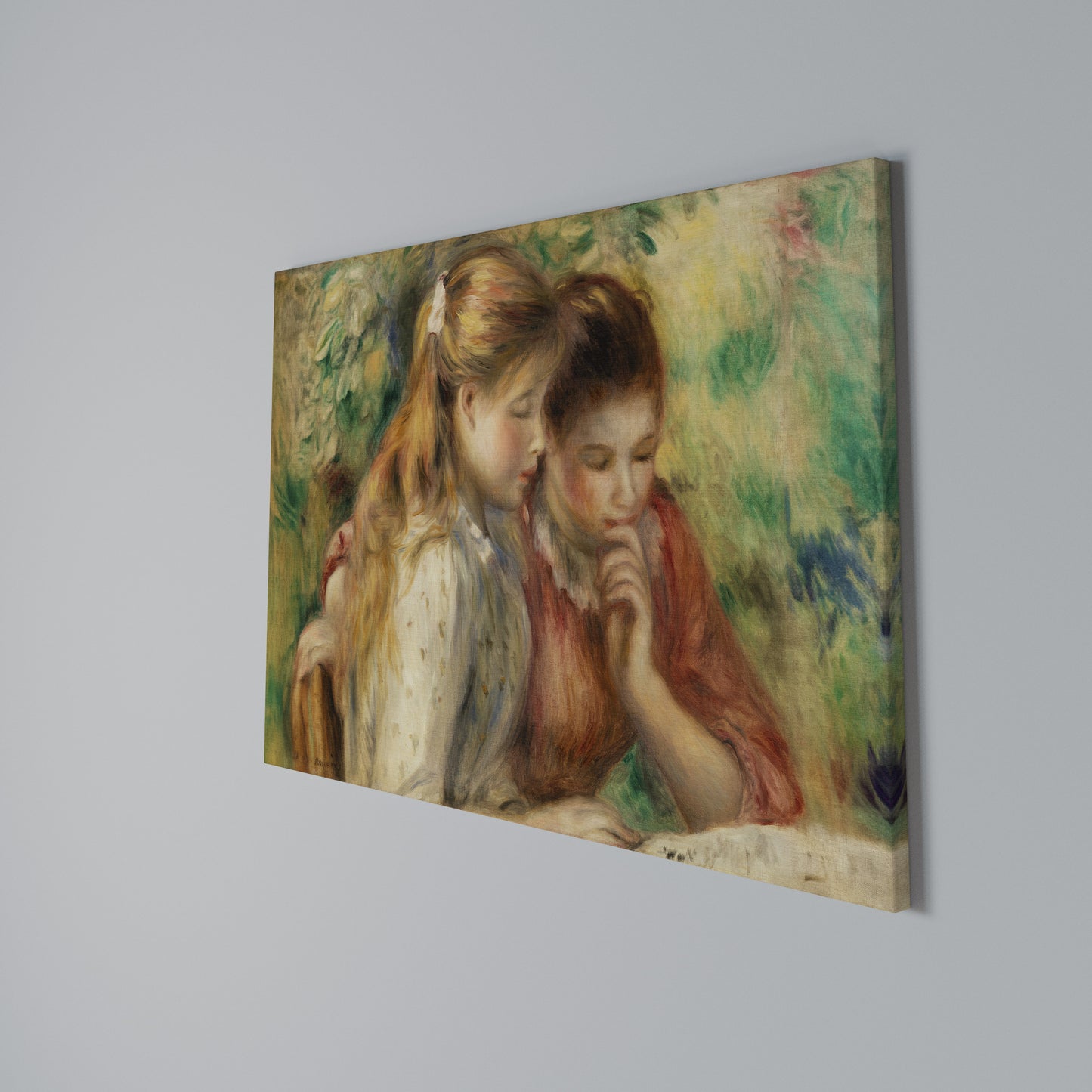 WHISPERS OF FRIENDSHIP Horizontal Canvas Print