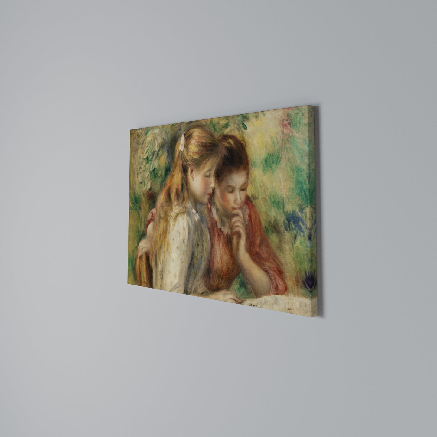 WHISPERS OF FRIENDSHIP Horizontal Canvas Print