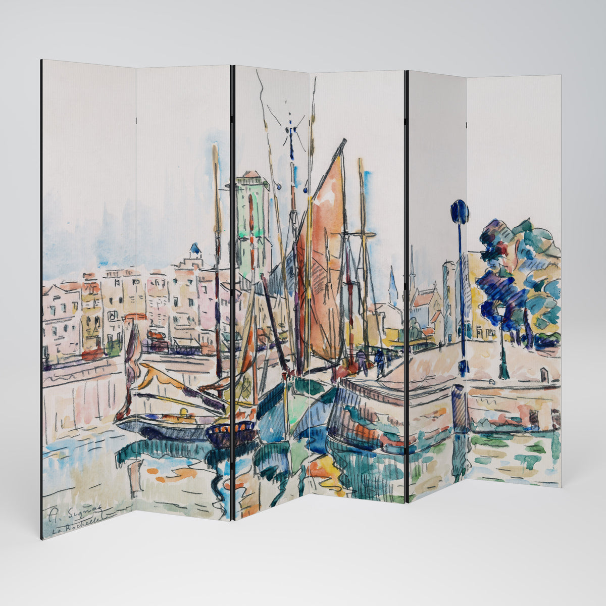 LA ROCHELLE 6dílný paraván