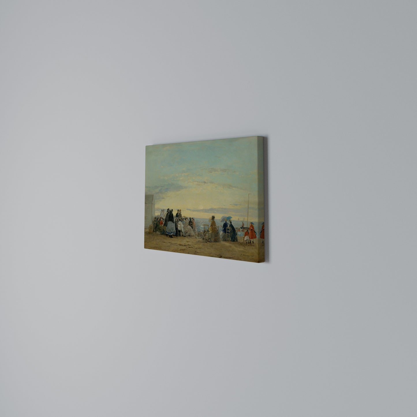 CHARMING COASTAL MOMENTS Horizontal Canvas Print