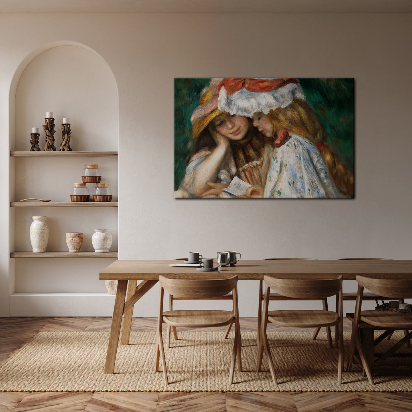 MUSE OF YOUTHFUL DREAMS Horizontal Canvas Print