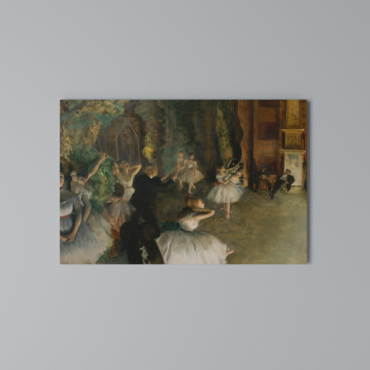 MYSTICAL BALLET REHEARSAL Horizontal Canvas Print