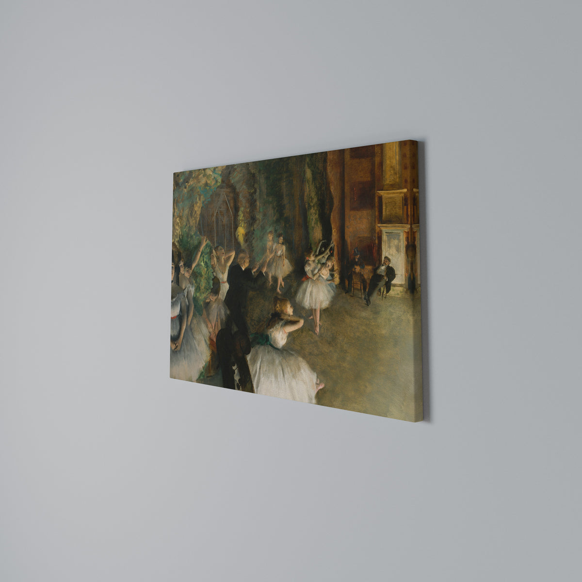 MYSTICAL BALLET REHEARSAL Horizontal Canvas Print