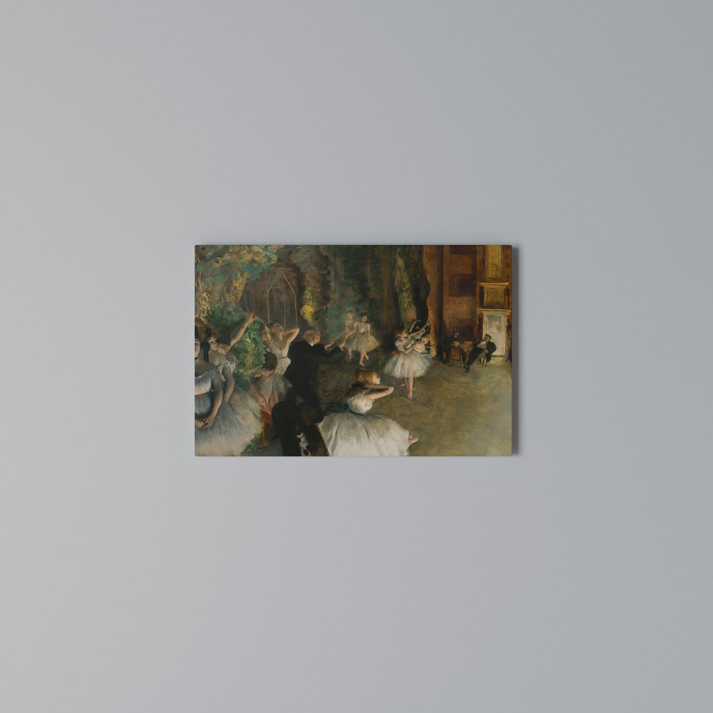 MYSTICAL BALLET REHEARSAL Horizontal Canvas Print