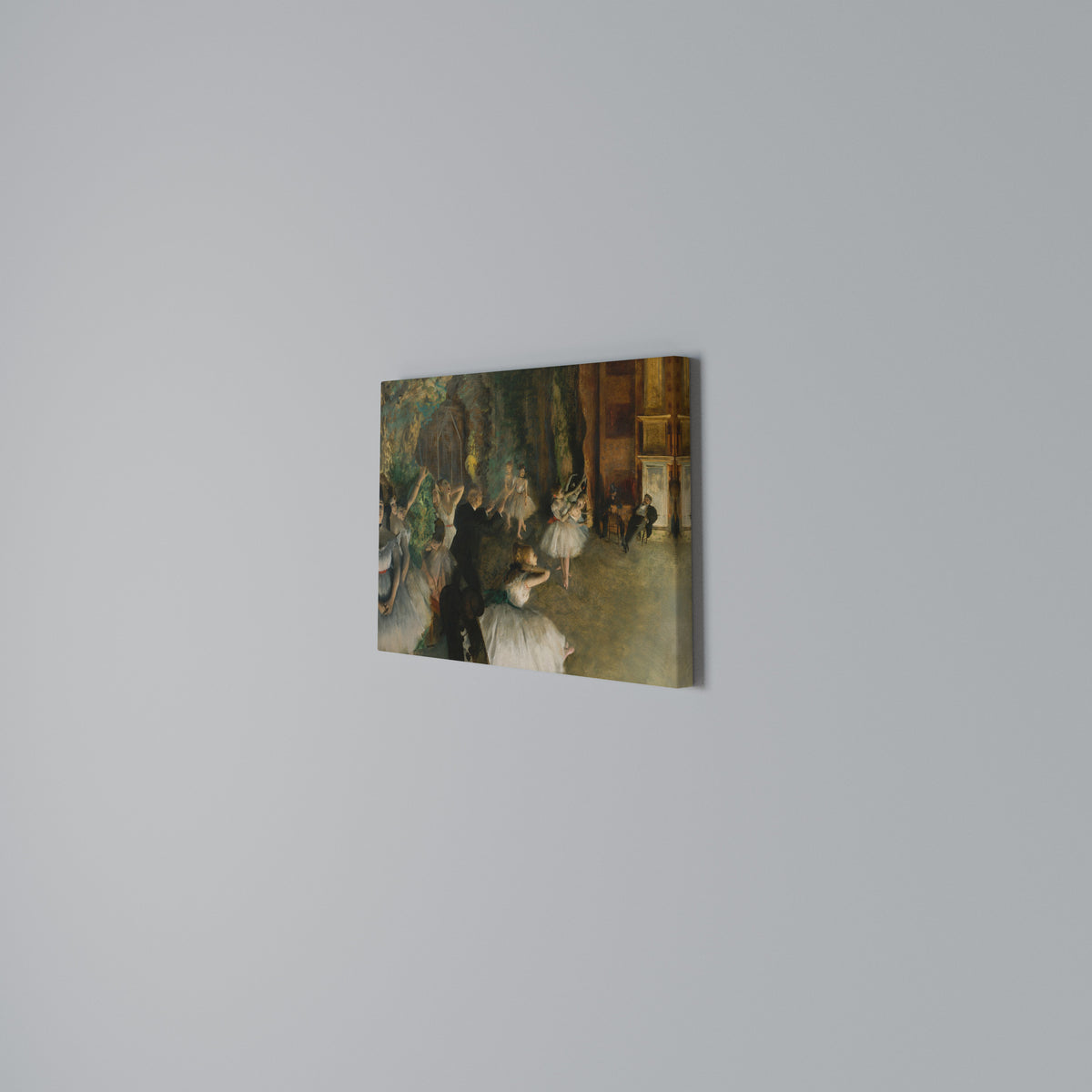 MYSTICAL BALLET REHEARSAL Horizontal Canvas Print
