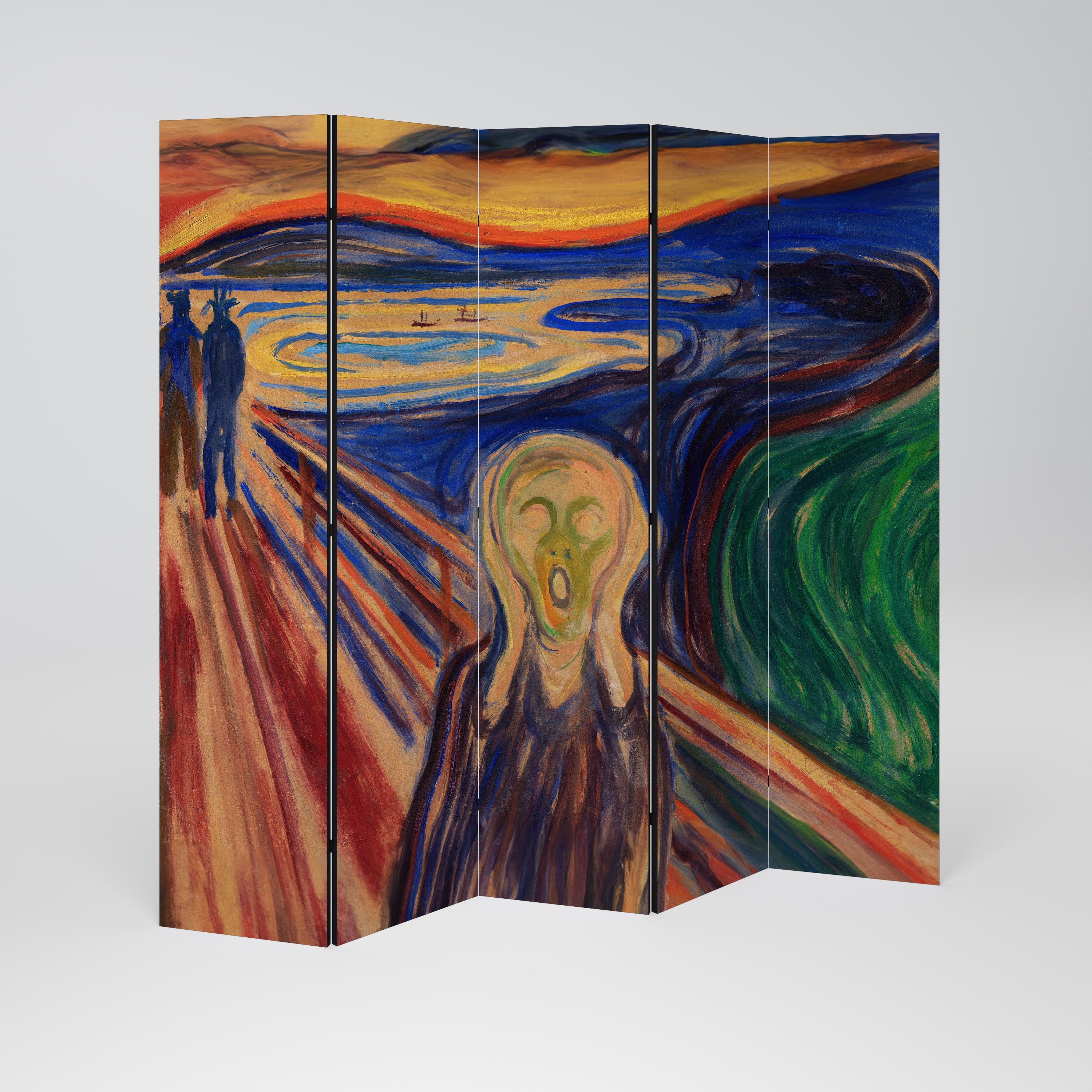 THE SCREAM 5dílný paraván