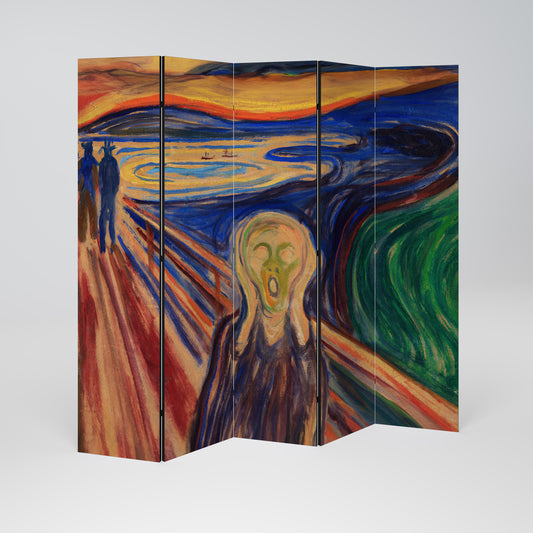 THE SCREAM 5dílný paraván