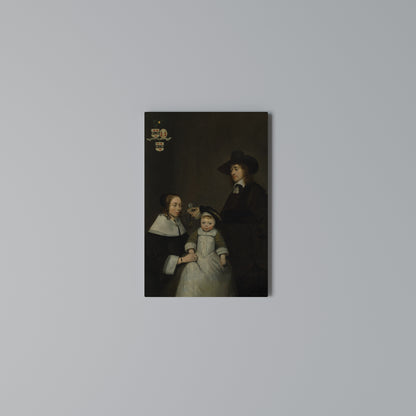 CHERISHED MOMENTS EMBRACED Vertical Canvas Print