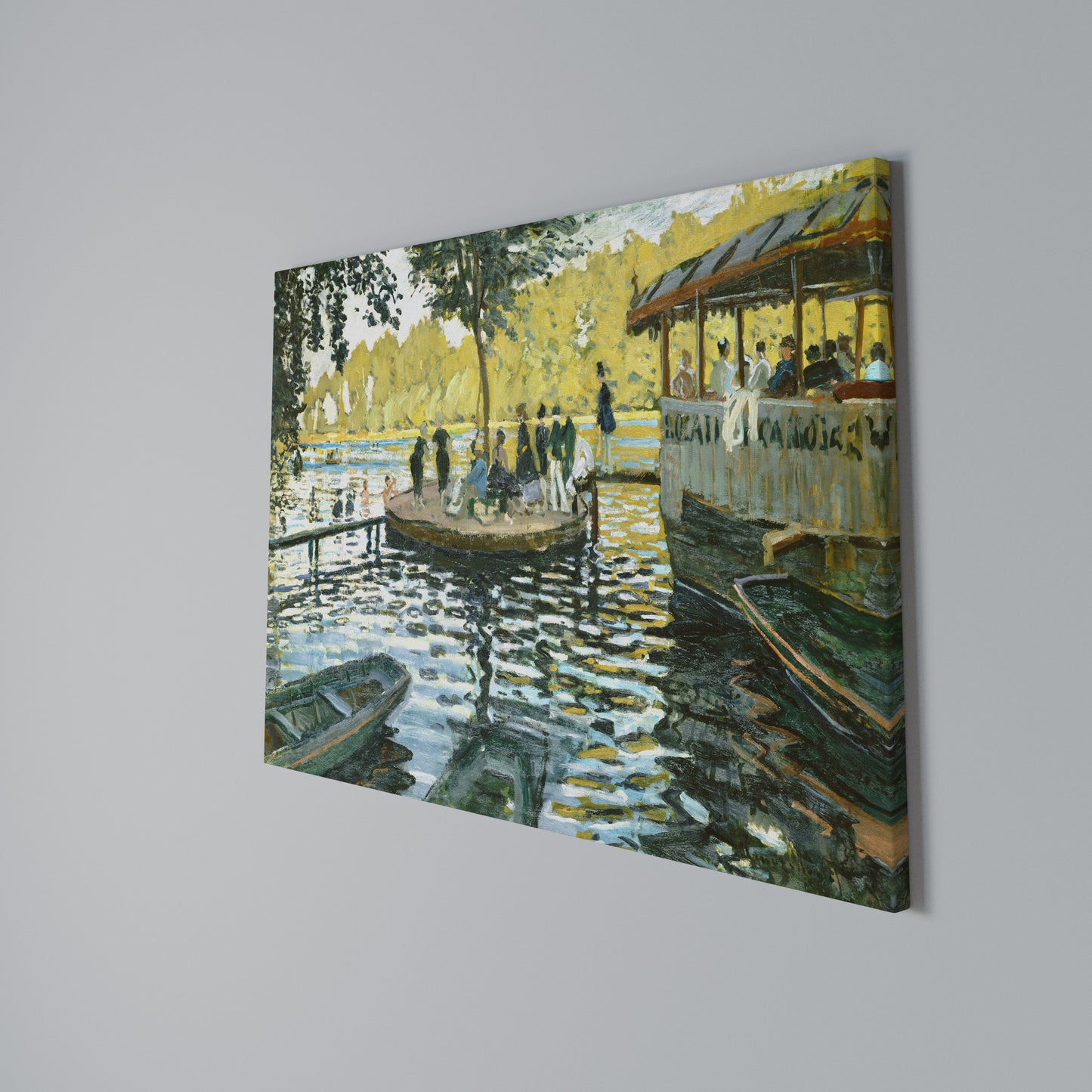 AN OASIS OF JOY Horizontal Canvas Print