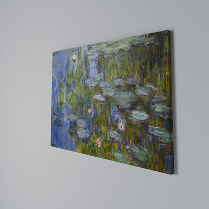 WATER LILIES Horizontal Canvas Print