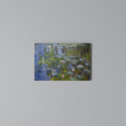 WATER LILIES Horizontal Canvas Print