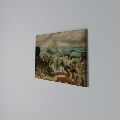 ENCHANTED LANDSCAPE DREAMS Horizontal Canvas Print