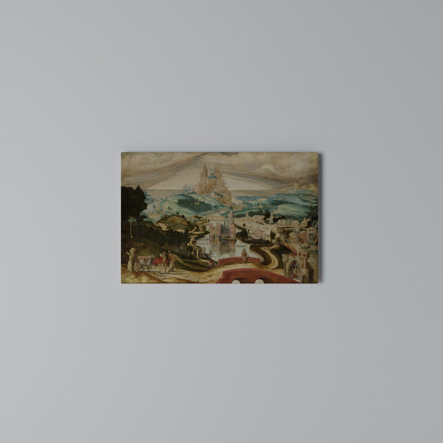 ENCHANTED LANDSCAPE DREAMS Horizontal Canvas Print