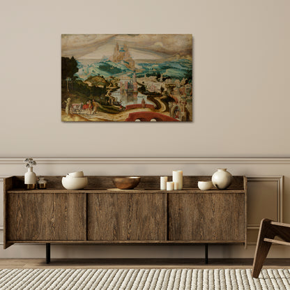 ENCHANTED LANDSCAPE DREAMS Horizontal Canvas Print
