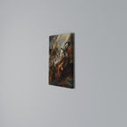FURY IN MOTION Vertical Canvas Print