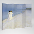 SUMMER EVENING ON SKAGEN'S BEACH 6-Panel Room Divider