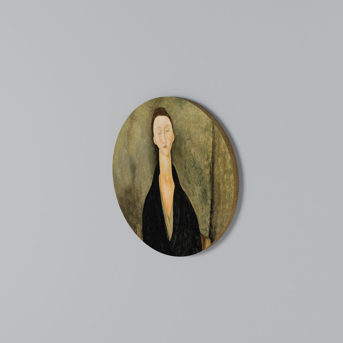 AMEDEO MODIGLIANI Kulatá nástěnná dekorace