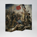 LIBERTY LEADING THE PEOPLE 5-Panel Room Divider