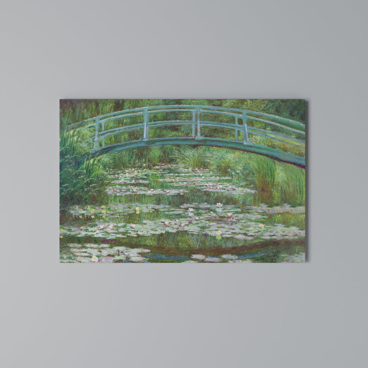 JAPANESE FOOTBRIDGE Horizontal Canvas Print