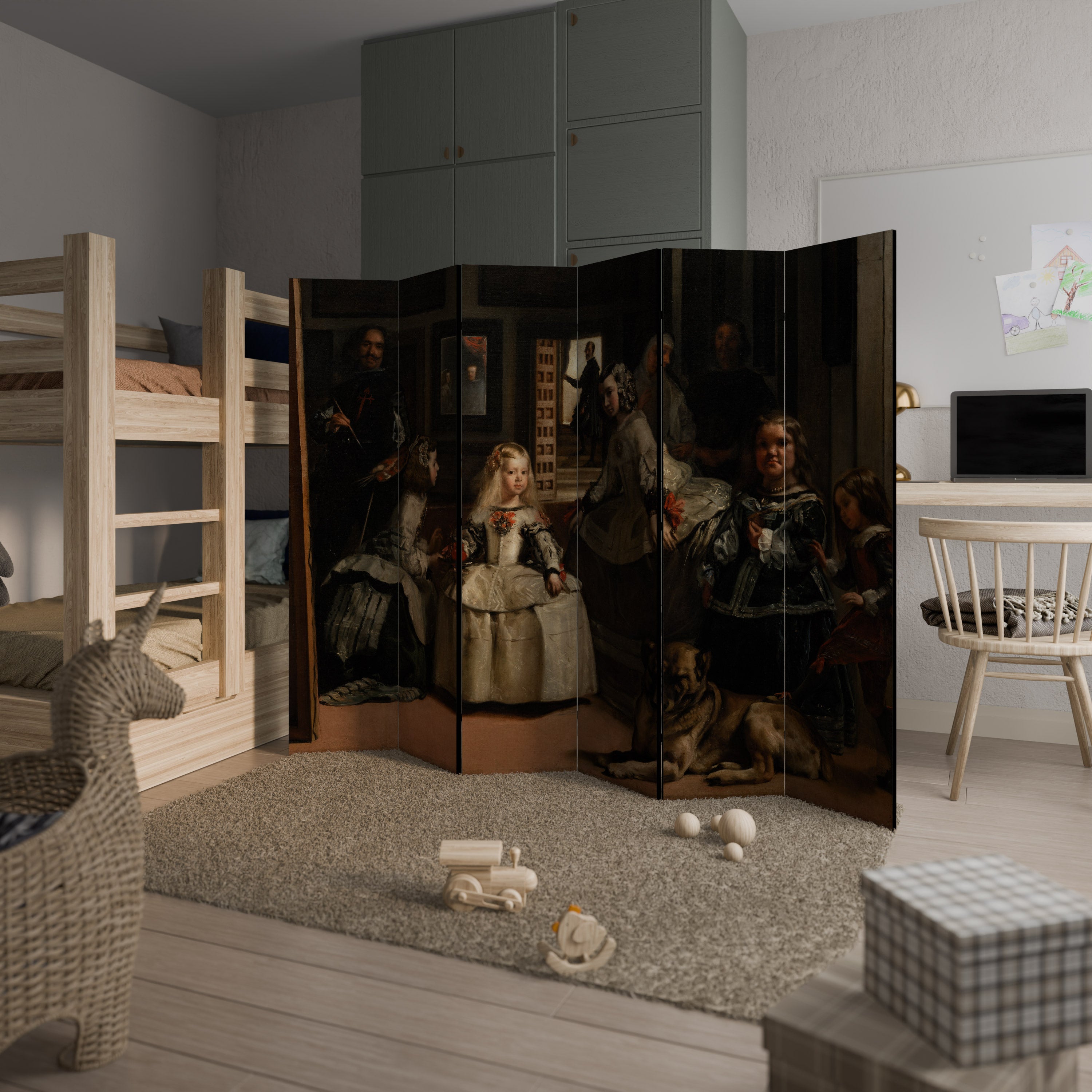 MYSTIQUE OF MOMENTS 6-Panel Room Divider