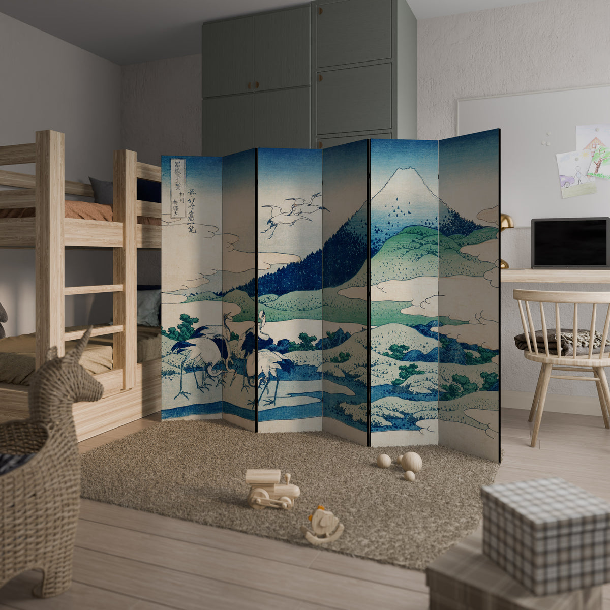 UMEZAWA MANOR 6dílný paraván