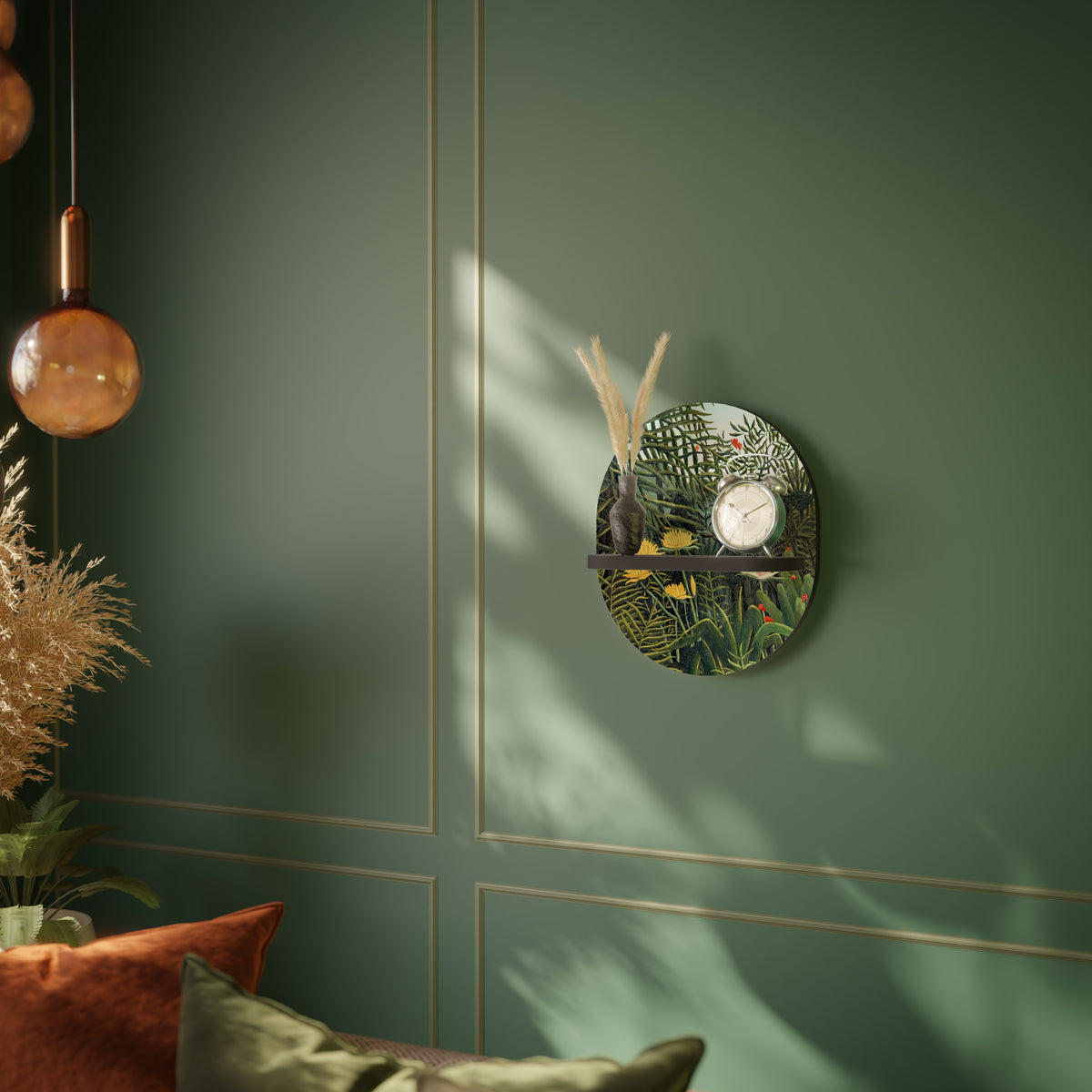 VIRGIN FOREST WITH SUNSET Designová police