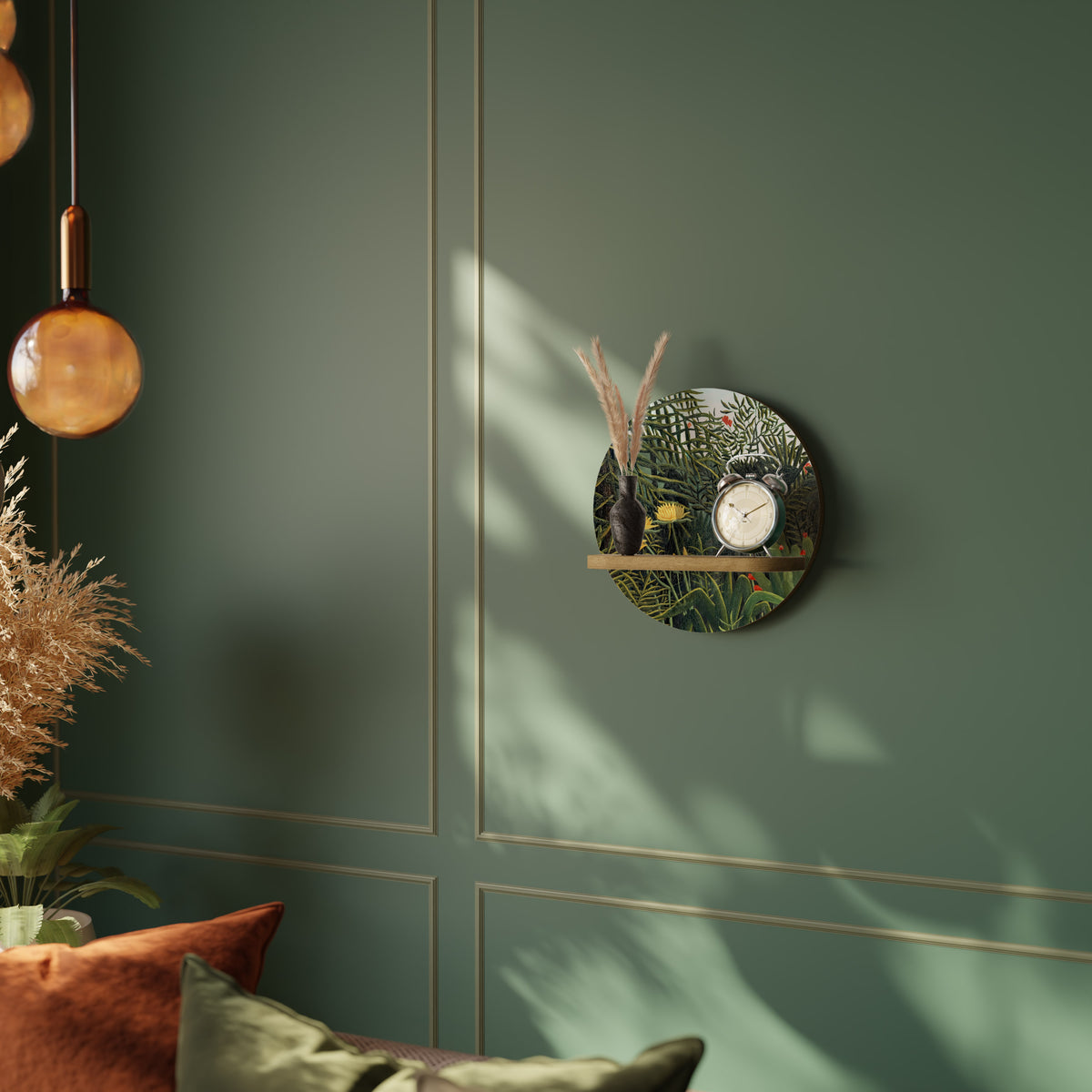 VIRGIN FOREST WITH SUNSET Designová police