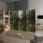VIRGIN FOREST WITH SUNSET 6-Panel Room Divider
