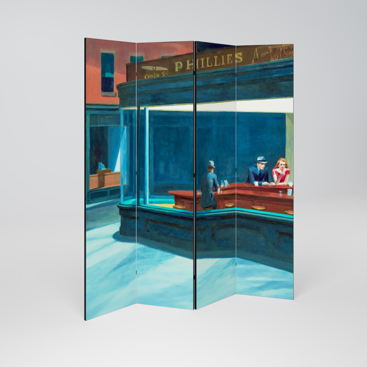 NIGHTHAWKS 4dílný paraván