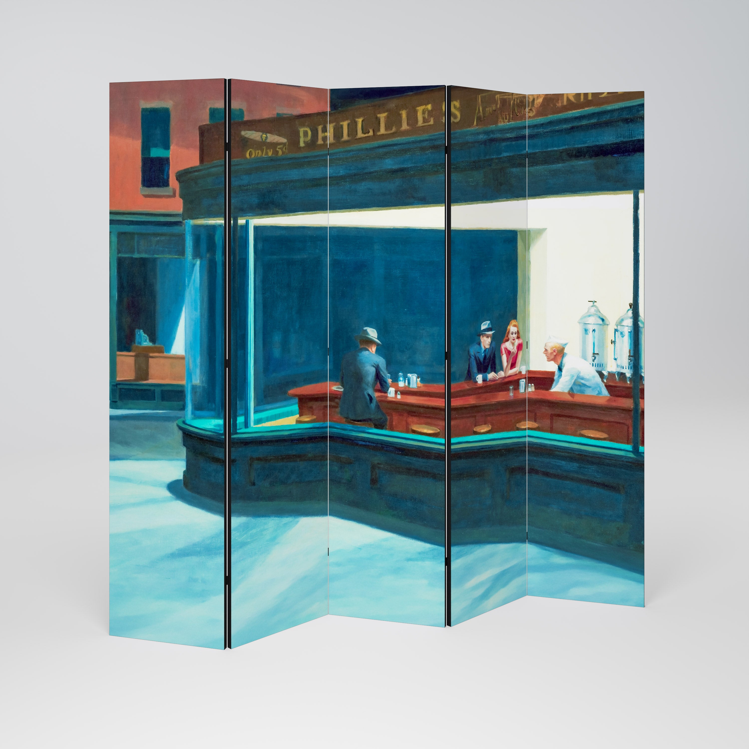 NIGHTHAWKS 5dílný paraván