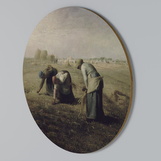 THE GLEANERS Kulatá nástěnná dekorace