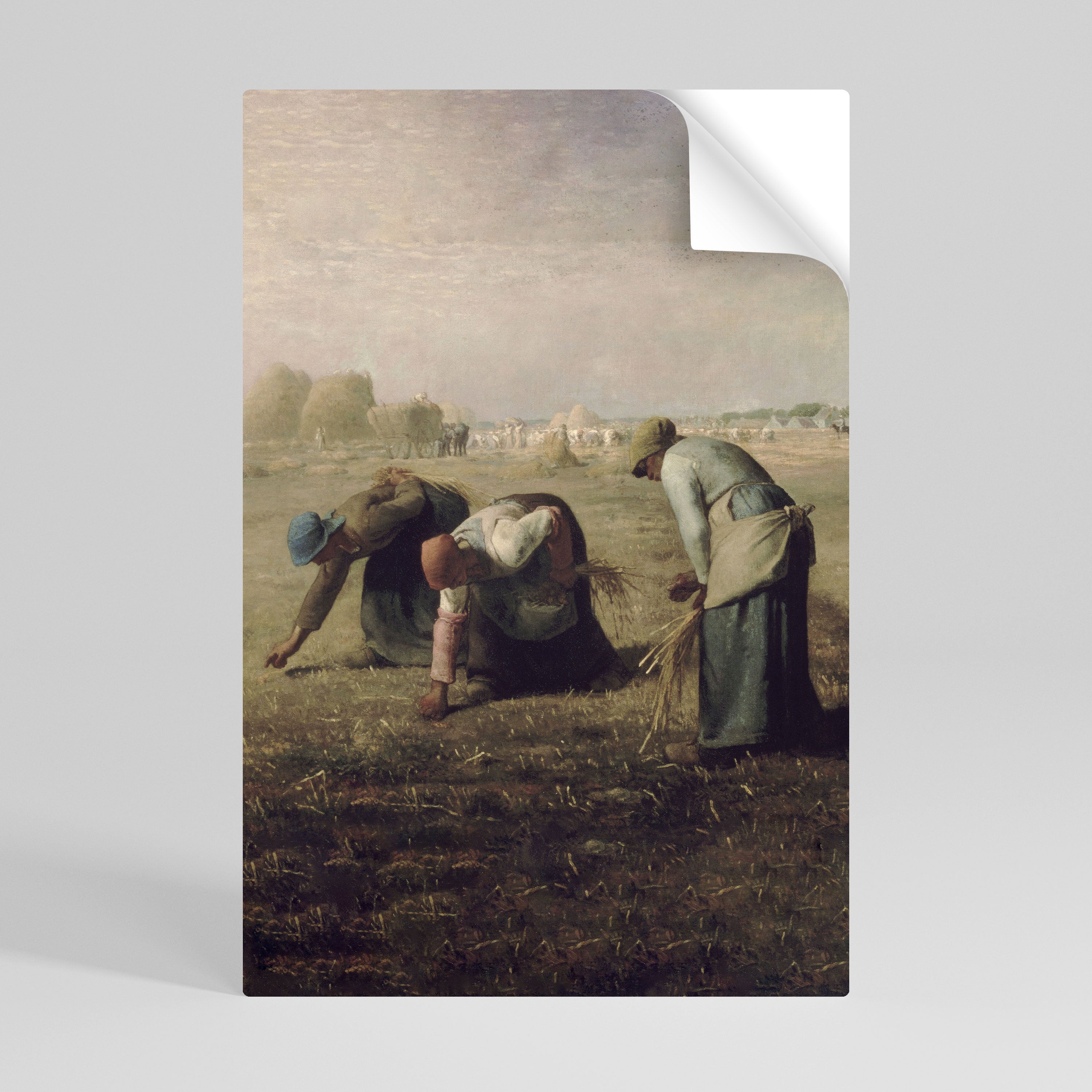 THE GLEANERS Peel and Stick Vertical Poster
