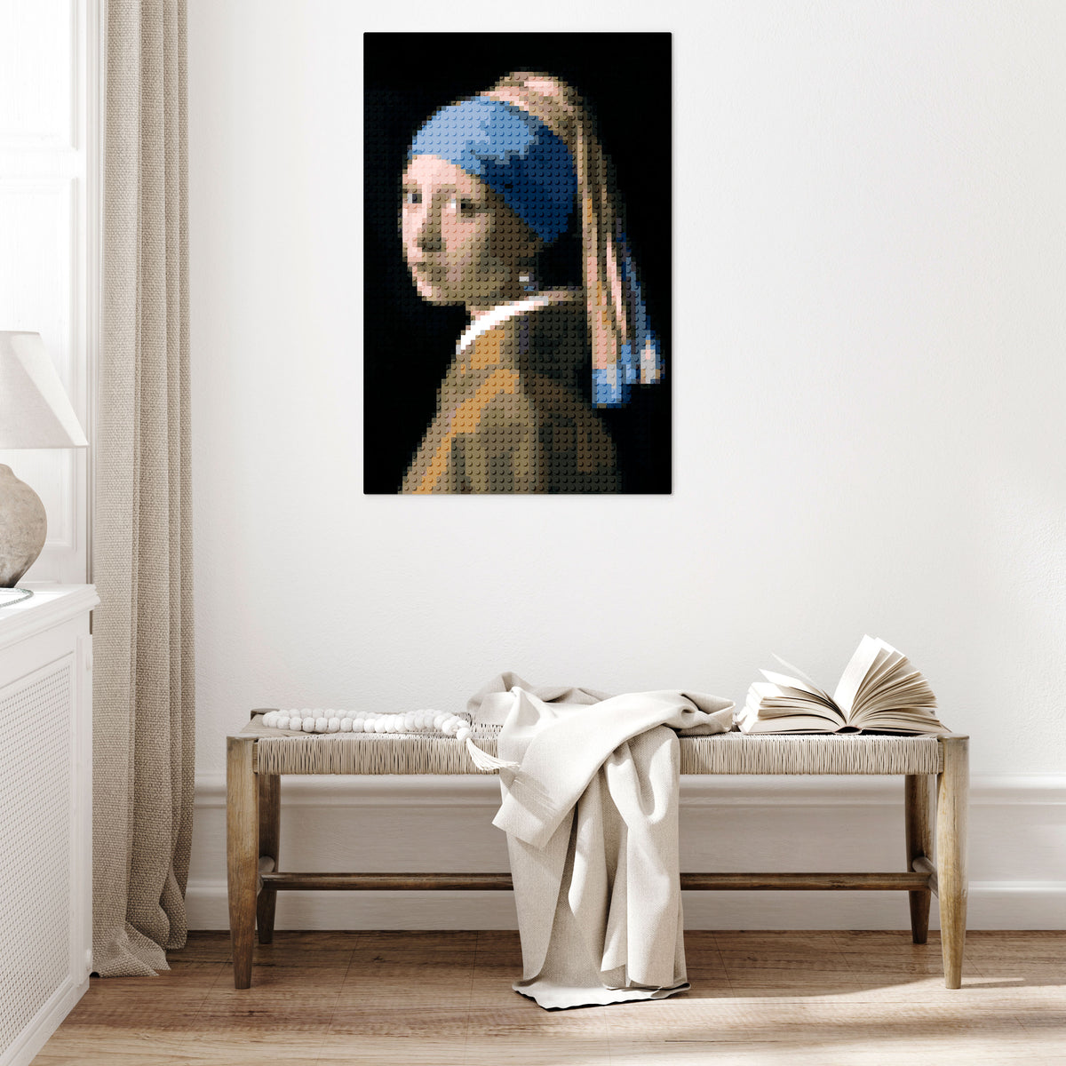 STRUCTURAL MASTERPIECE Vertical Canvas Print