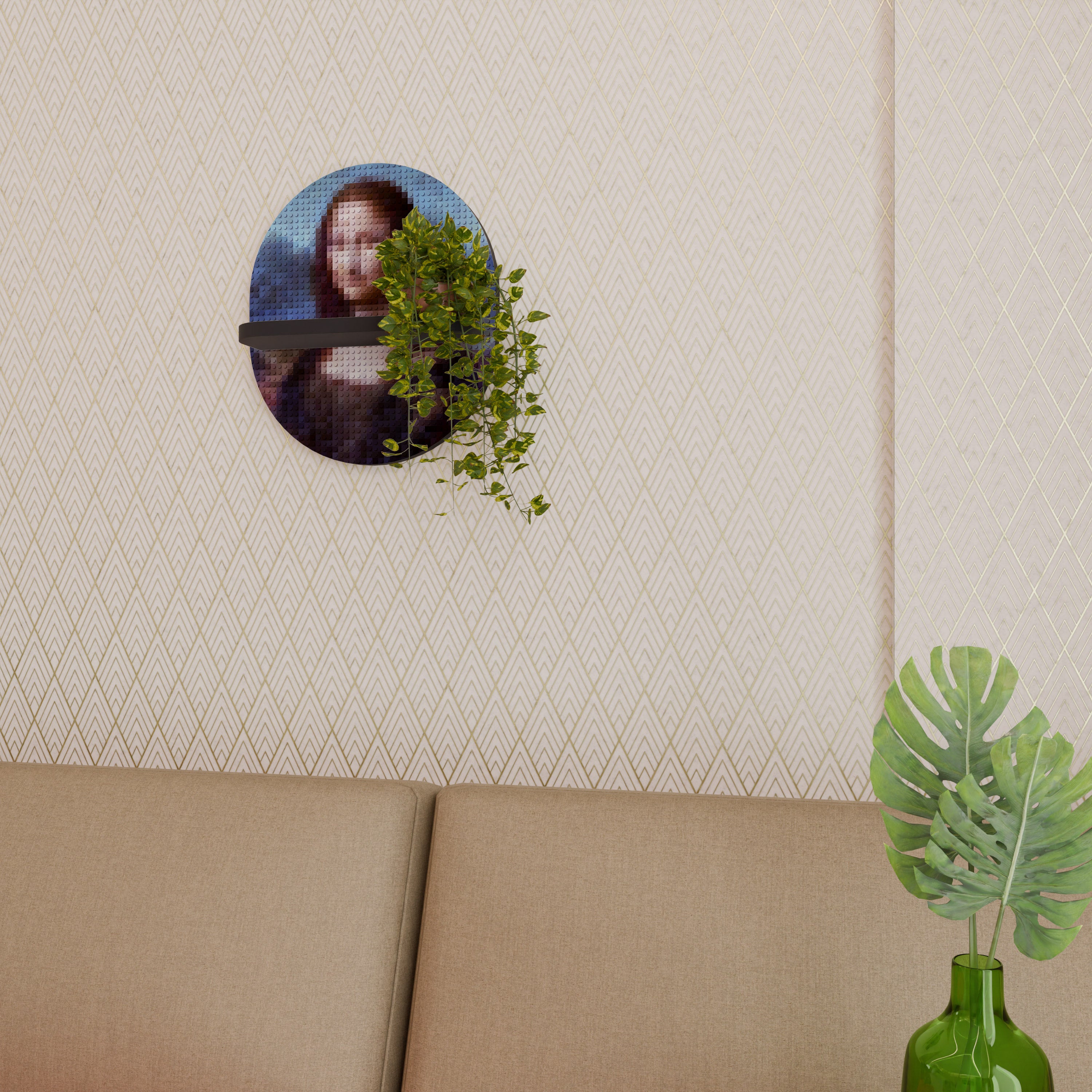 CONSTRUCTIVE ART Designová police