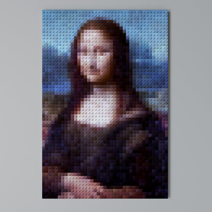 CONSTRUCTIVE ART Vertical Canvas Print