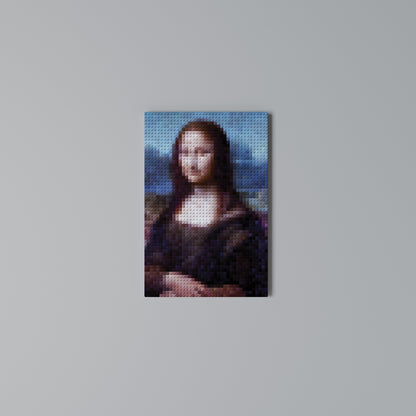 CONSTRUCTIVE ART Vertical Canvas Print
