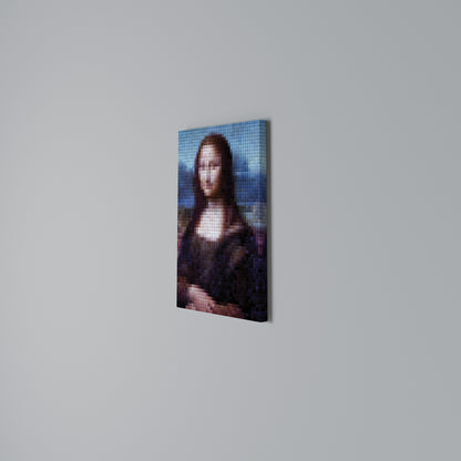 CONSTRUCTIVE ART Vertical Canvas Print
