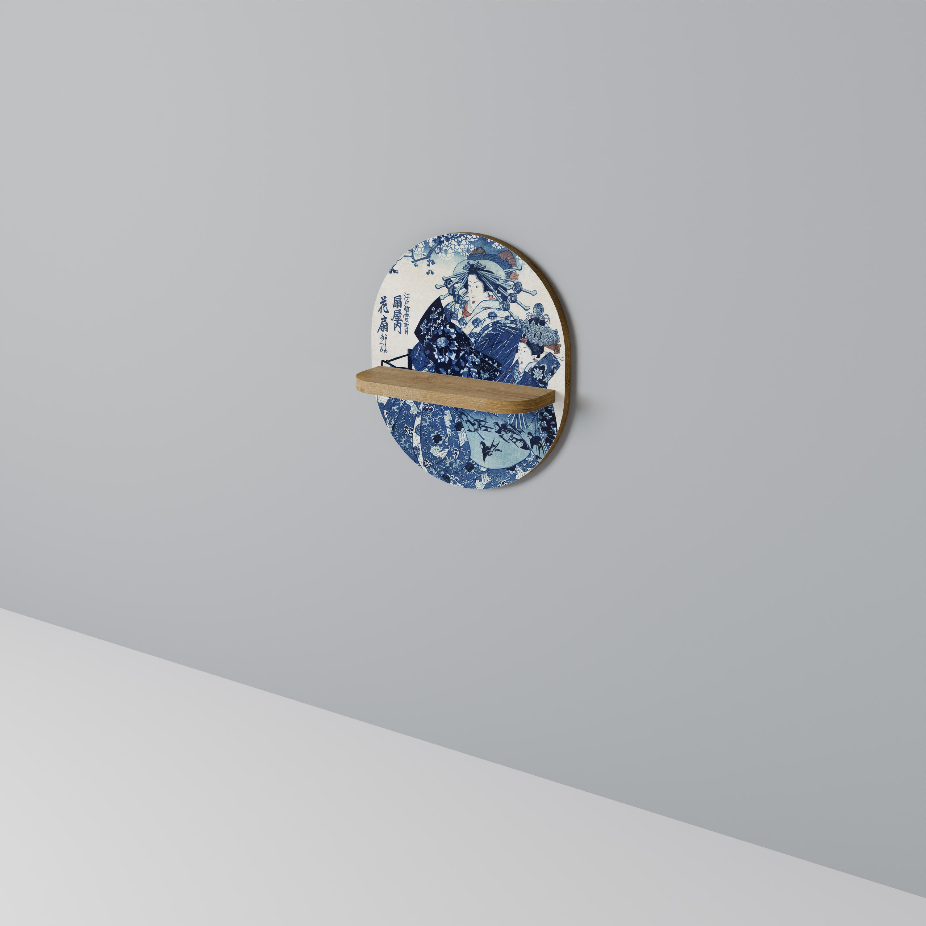 JAPANESE WOMAN Art Shelf