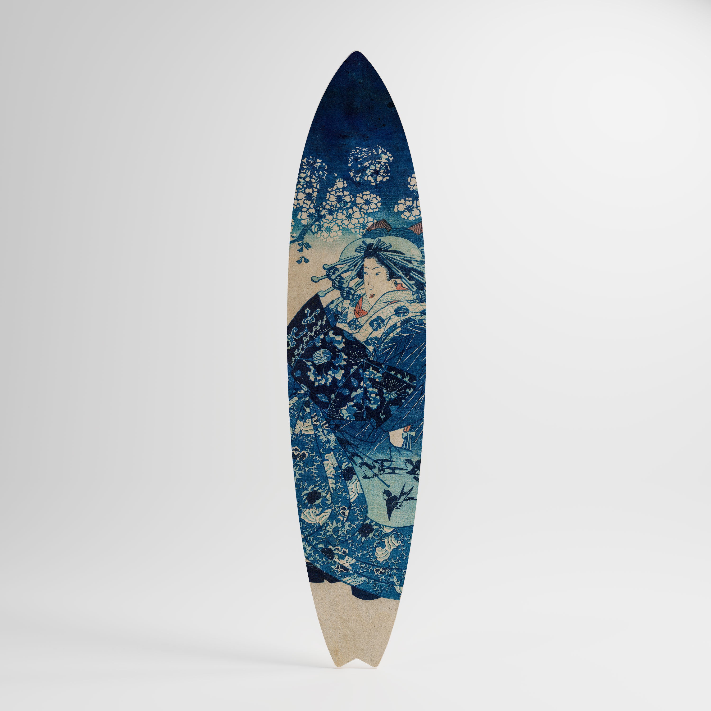 JAPANESE WOMAN Surfboard Decorative Panel
