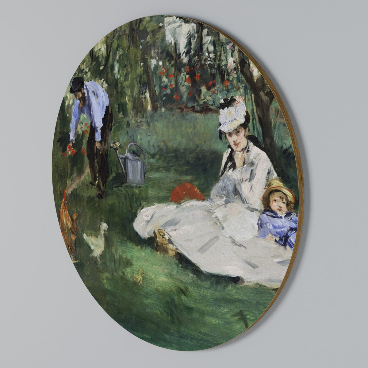 GARDEN OF CHARMS Kulatá nástěnná dekorace